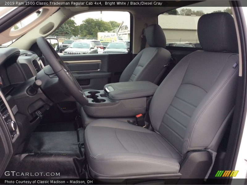 Bright White / Black/Diesel Gray 2019 Ram 1500 Classic Tradesman Regular Cab 4x4