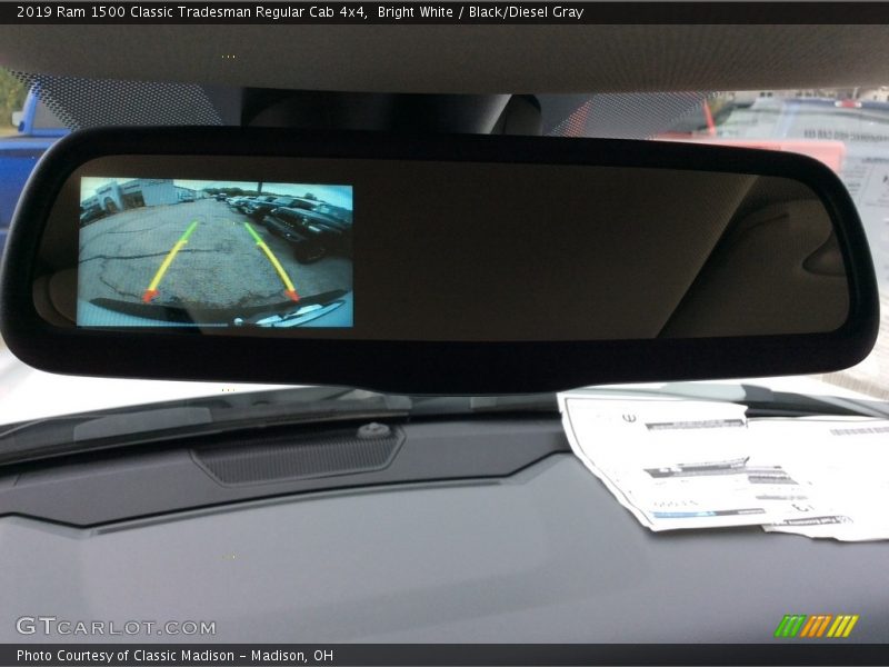 Bright White / Black/Diesel Gray 2019 Ram 1500 Classic Tradesman Regular Cab 4x4