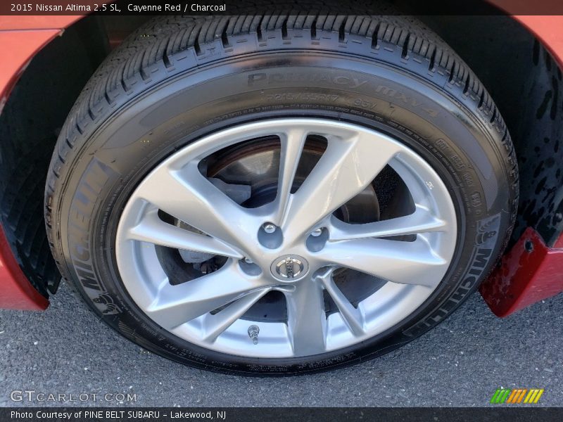 Cayenne Red / Charcoal 2015 Nissan Altima 2.5 SL