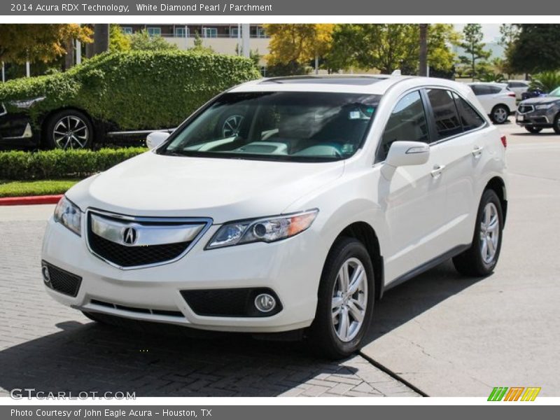 White Diamond Pearl / Parchment 2014 Acura RDX Technology