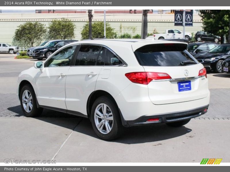 White Diamond Pearl / Parchment 2014 Acura RDX Technology