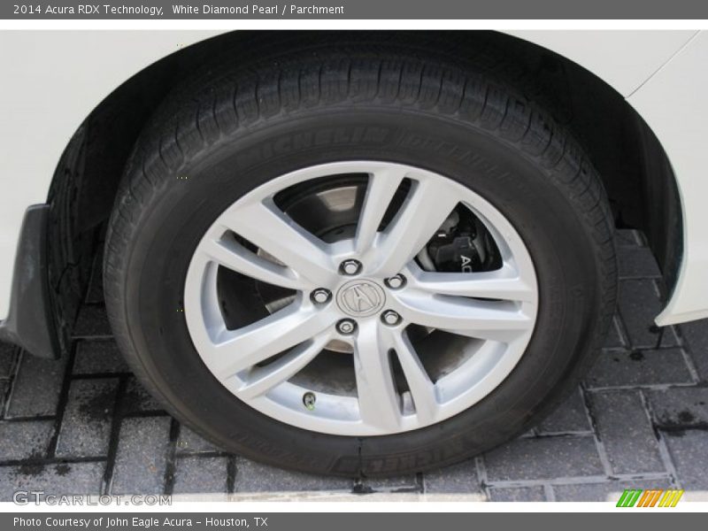 White Diamond Pearl / Parchment 2014 Acura RDX Technology