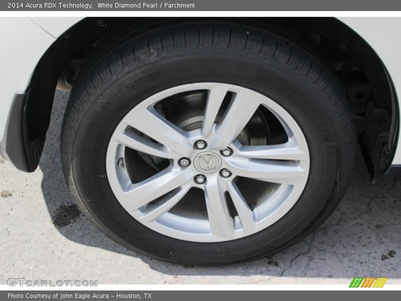 White Diamond Pearl / Parchment 2014 Acura RDX Technology