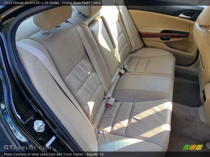 Crystal Black Pearl / Ivory 2011 Honda Accord EX-L V6 Sedan