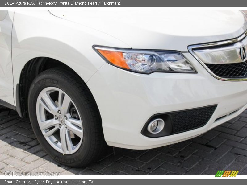 White Diamond Pearl / Parchment 2014 Acura RDX Technology