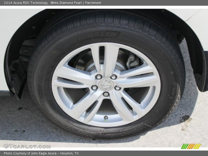 White Diamond Pearl / Parchment 2014 Acura RDX Technology
