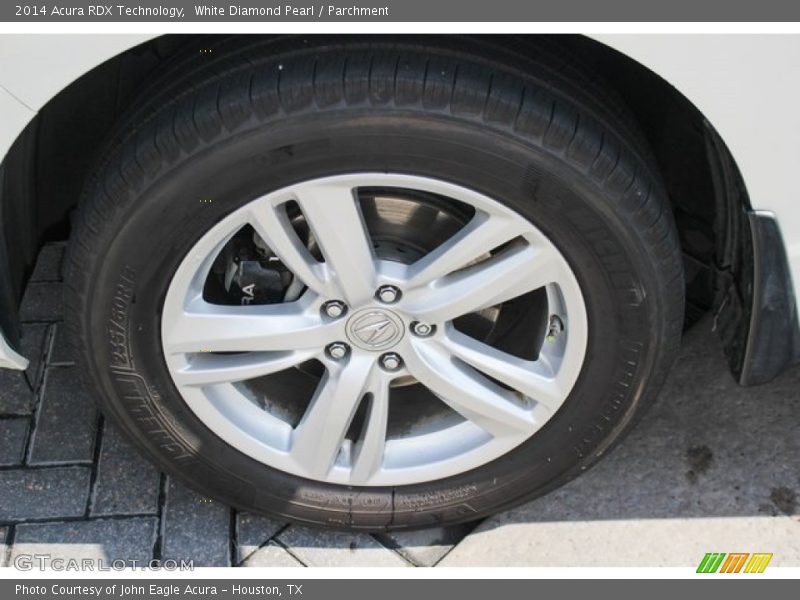 White Diamond Pearl / Parchment 2014 Acura RDX Technology