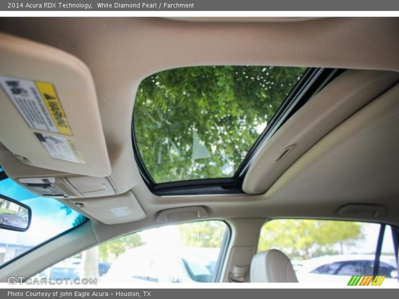 White Diamond Pearl / Parchment 2014 Acura RDX Technology