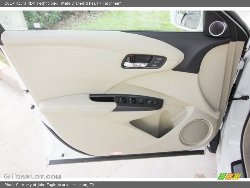 White Diamond Pearl / Parchment 2014 Acura RDX Technology