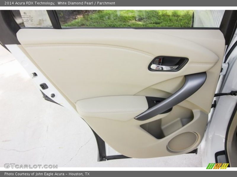 White Diamond Pearl / Parchment 2014 Acura RDX Technology