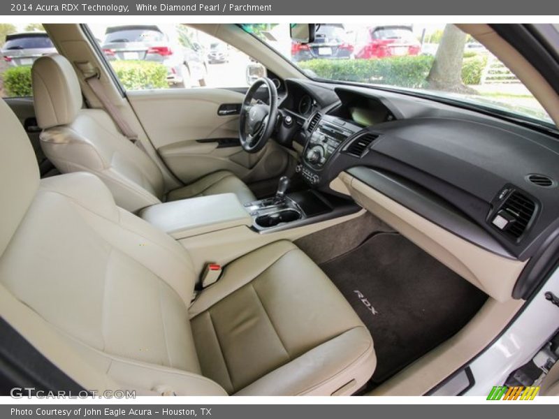 White Diamond Pearl / Parchment 2014 Acura RDX Technology