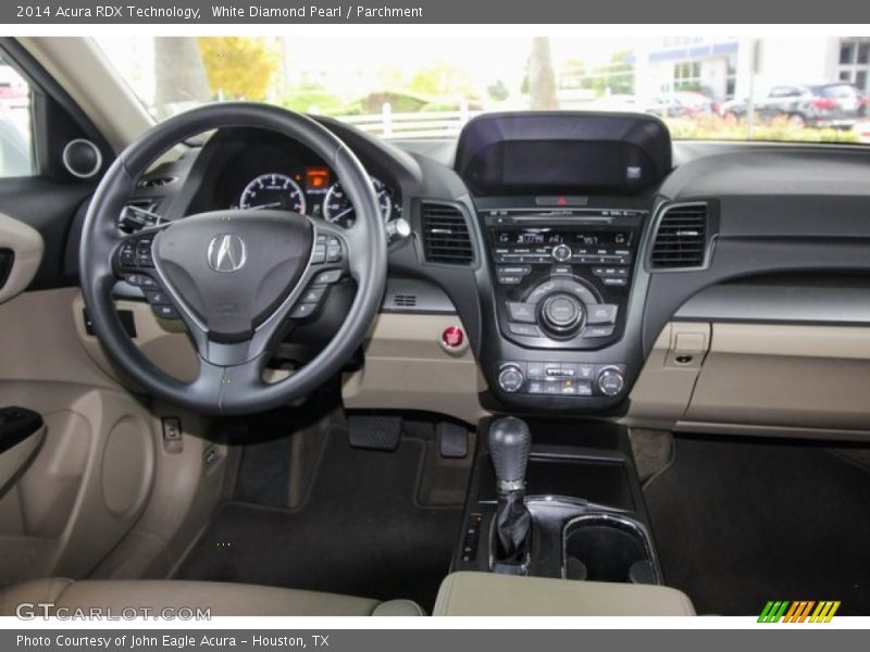 White Diamond Pearl / Parchment 2014 Acura RDX Technology