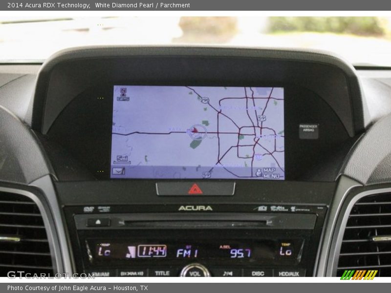 White Diamond Pearl / Parchment 2014 Acura RDX Technology