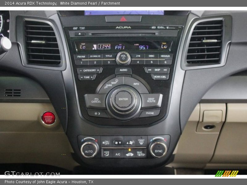 White Diamond Pearl / Parchment 2014 Acura RDX Technology
