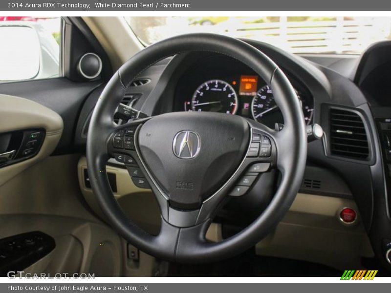 White Diamond Pearl / Parchment 2014 Acura RDX Technology