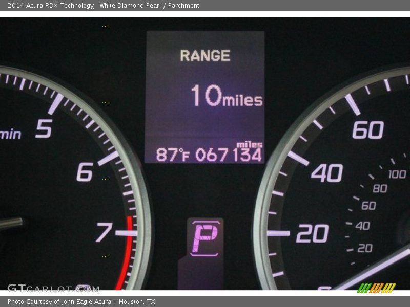White Diamond Pearl / Parchment 2014 Acura RDX Technology