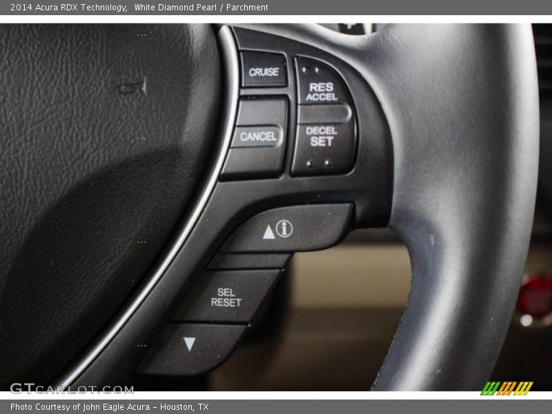 White Diamond Pearl / Parchment 2014 Acura RDX Technology