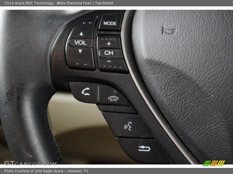 White Diamond Pearl / Parchment 2014 Acura RDX Technology