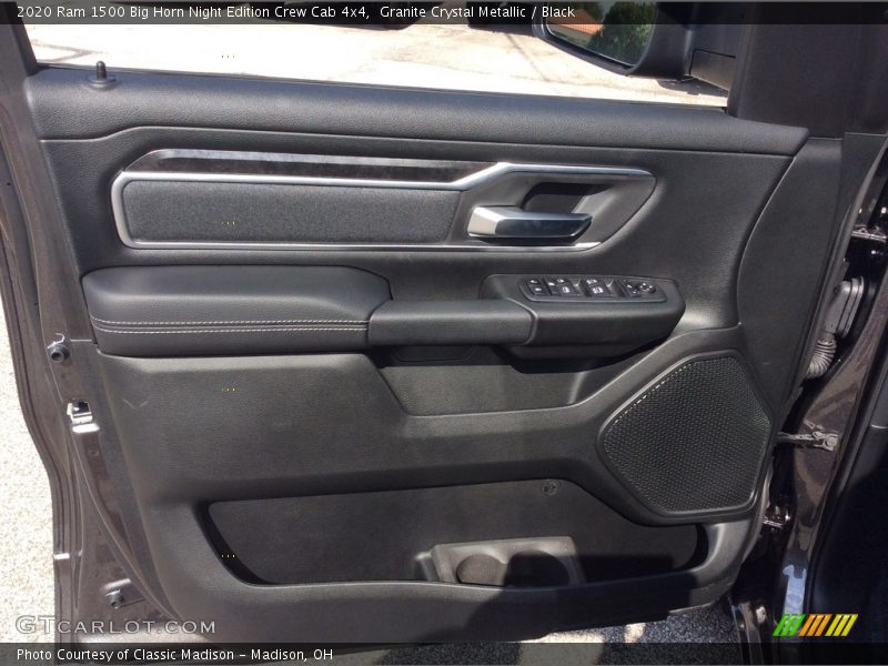 Granite Crystal Metallic / Black 2020 Ram 1500 Big Horn Night Edition Crew Cab 4x4