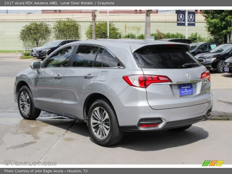 Lunar Silver Metallic / Graystone 2017 Acura RDX Advance AWD