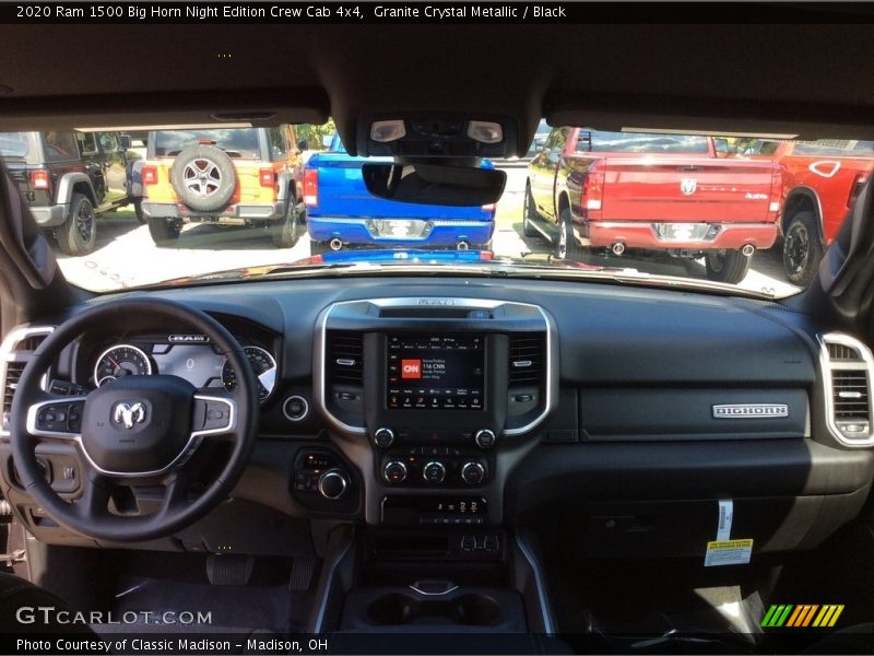 Granite Crystal Metallic / Black 2020 Ram 1500 Big Horn Night Edition Crew Cab 4x4