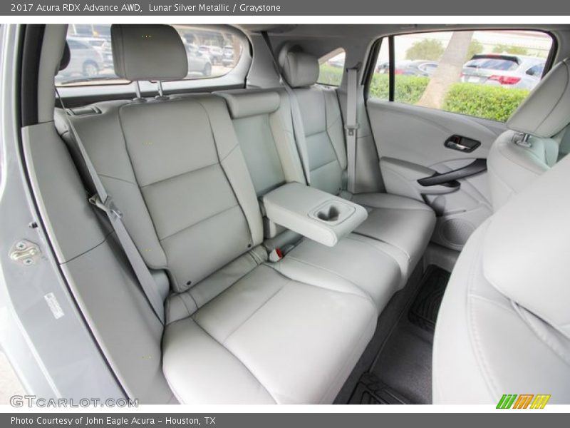 Lunar Silver Metallic / Graystone 2017 Acura RDX Advance AWD