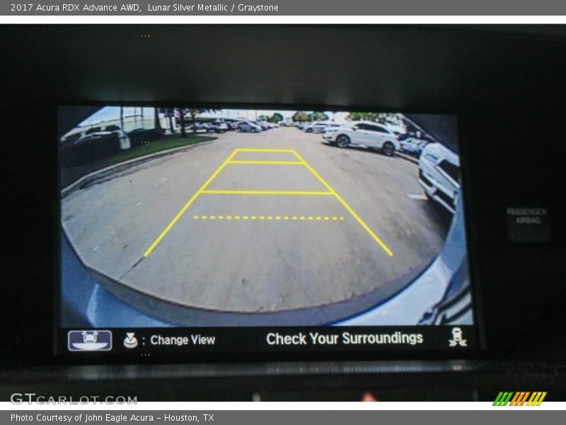 Lunar Silver Metallic / Graystone 2017 Acura RDX Advance AWD