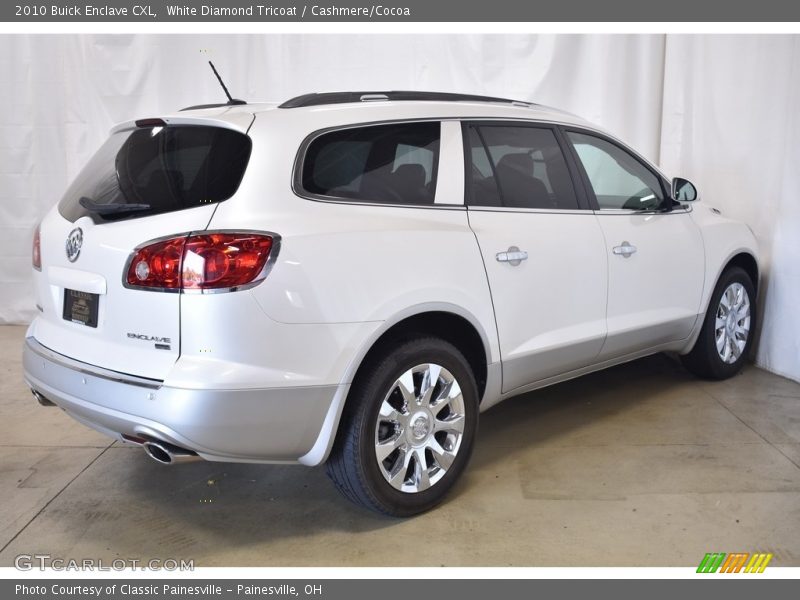 White Diamond Tricoat / Cashmere/Cocoa 2010 Buick Enclave CXL