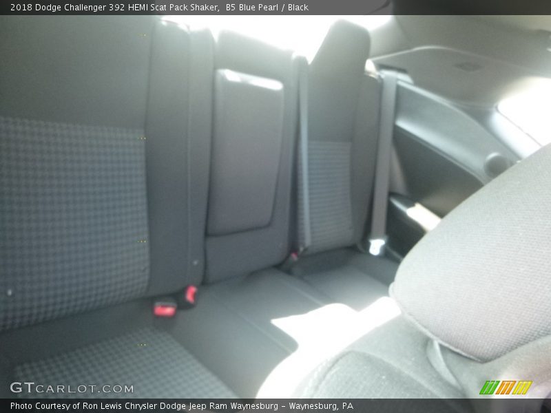 B5 Blue Pearl / Black 2018 Dodge Challenger 392 HEMI Scat Pack Shaker