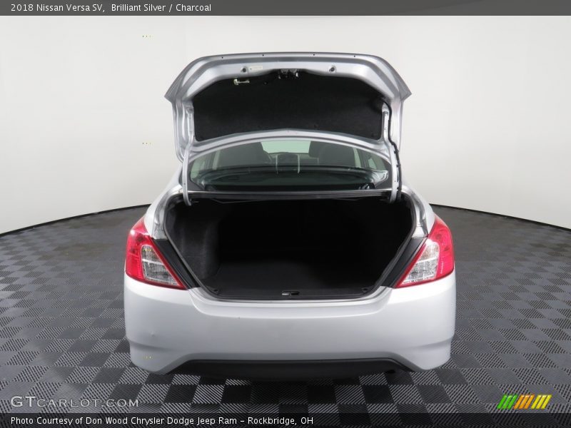 Brilliant Silver / Charcoal 2018 Nissan Versa SV