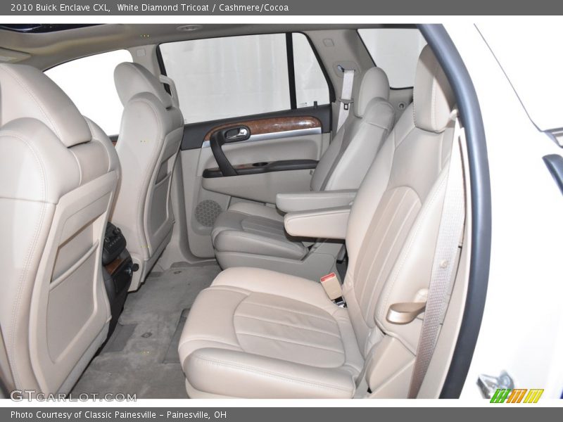 White Diamond Tricoat / Cashmere/Cocoa 2010 Buick Enclave CXL