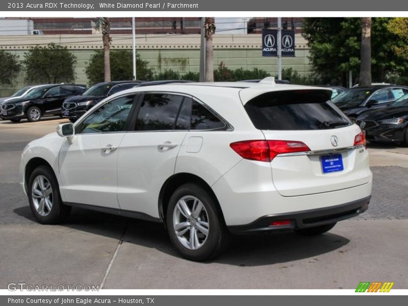 White Diamond Pearl / Parchment 2013 Acura RDX Technology