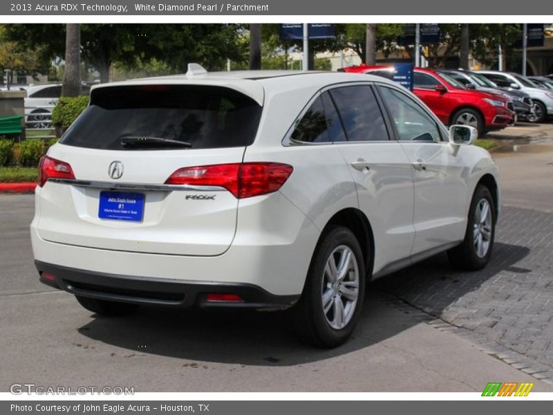 White Diamond Pearl / Parchment 2013 Acura RDX Technology