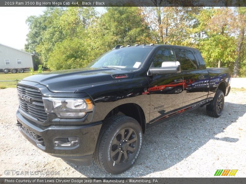 Front 3/4 View of 2019 3500 Big Horn Mega Cab 4x4