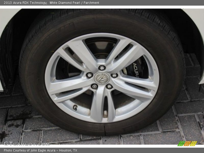 White Diamond Pearl / Parchment 2013 Acura RDX Technology