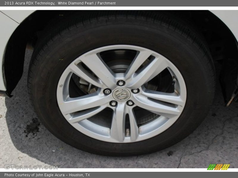 White Diamond Pearl / Parchment 2013 Acura RDX Technology