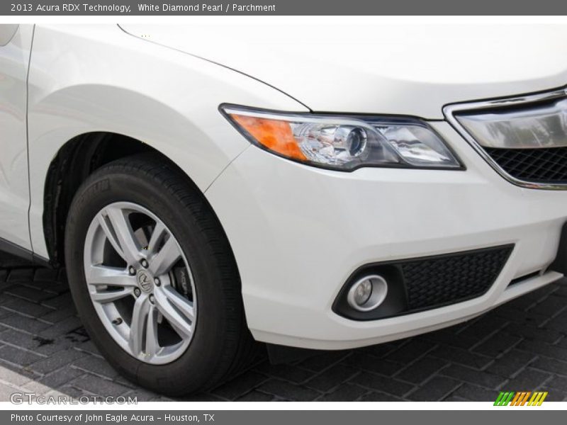 White Diamond Pearl / Parchment 2013 Acura RDX Technology