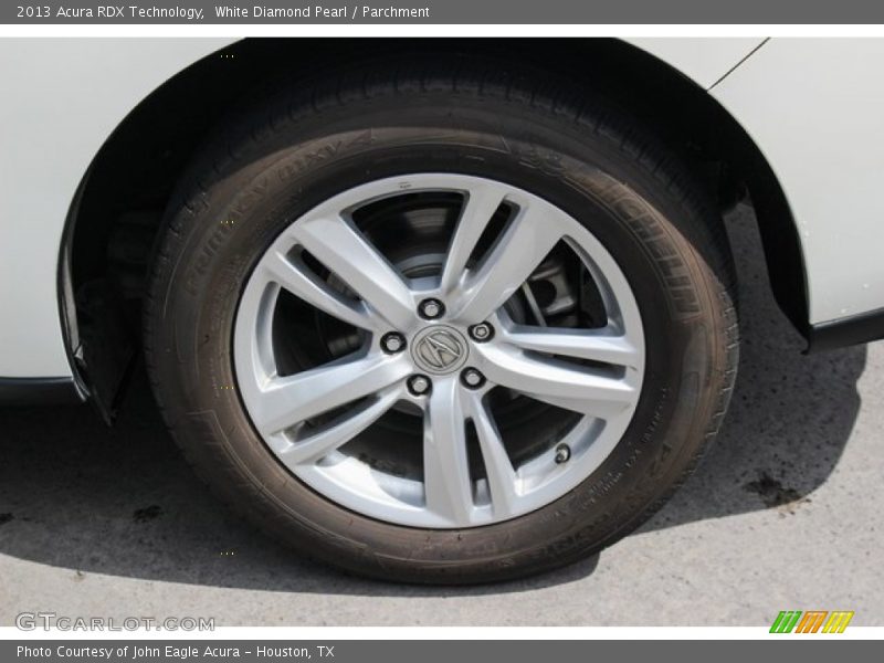 White Diamond Pearl / Parchment 2013 Acura RDX Technology