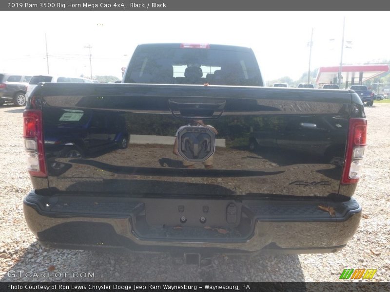 Black / Black 2019 Ram 3500 Big Horn Mega Cab 4x4