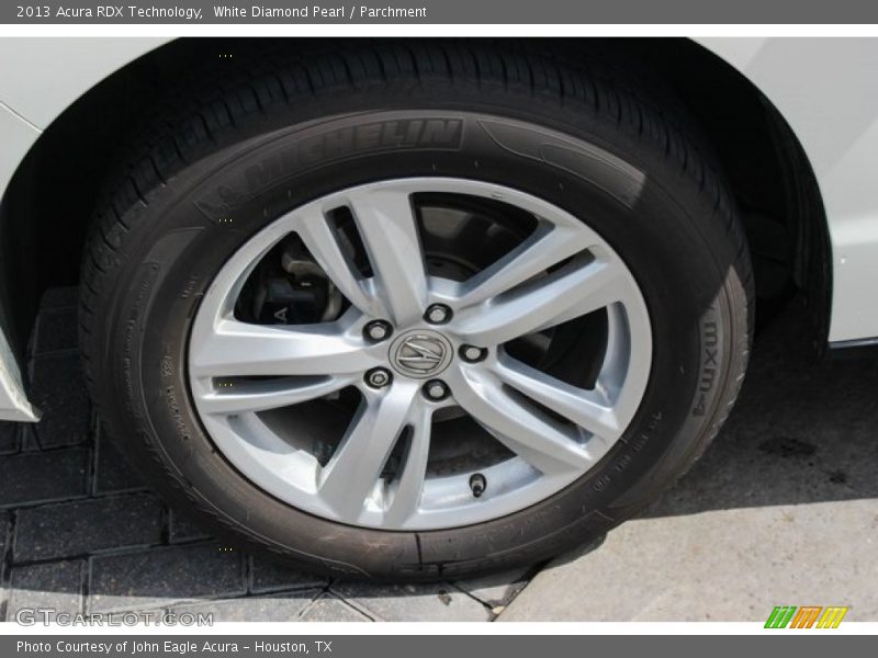 White Diamond Pearl / Parchment 2013 Acura RDX Technology