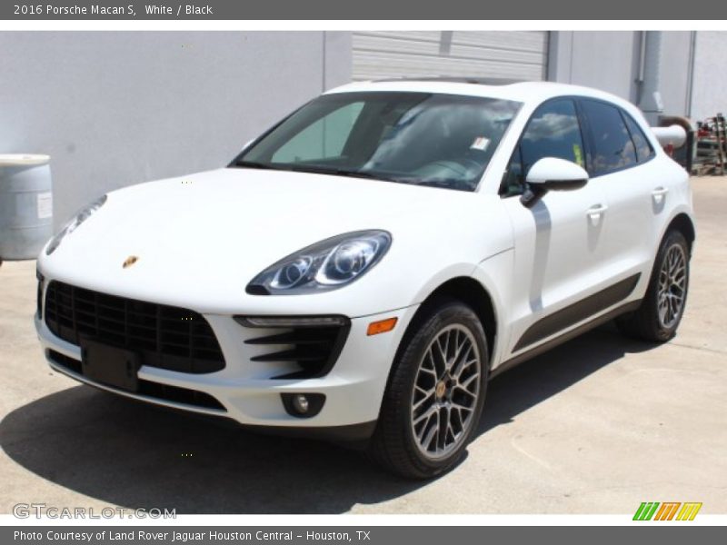White / Black 2016 Porsche Macan S