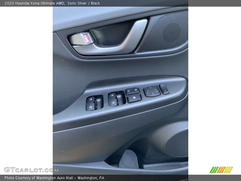 Sonic Silver / Black 2020 Hyundai Kona Ultimate AWD
