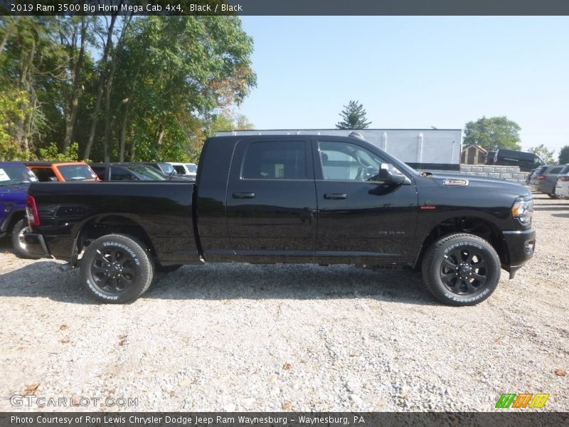  2019 3500 Big Horn Mega Cab 4x4 Black