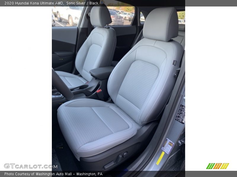 Sonic Silver / Black 2020 Hyundai Kona Ultimate AWD