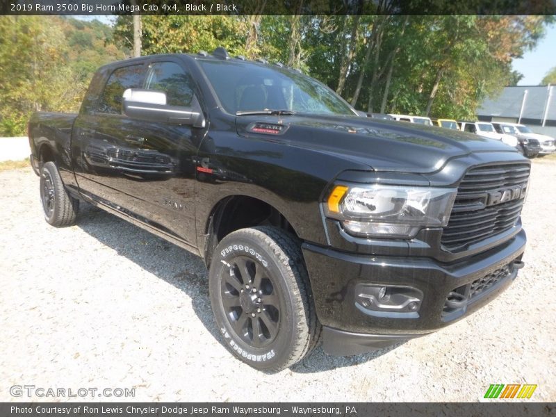  2019 3500 Big Horn Mega Cab 4x4 Black