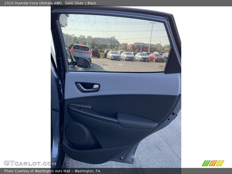 Sonic Silver / Black 2020 Hyundai Kona Ultimate AWD