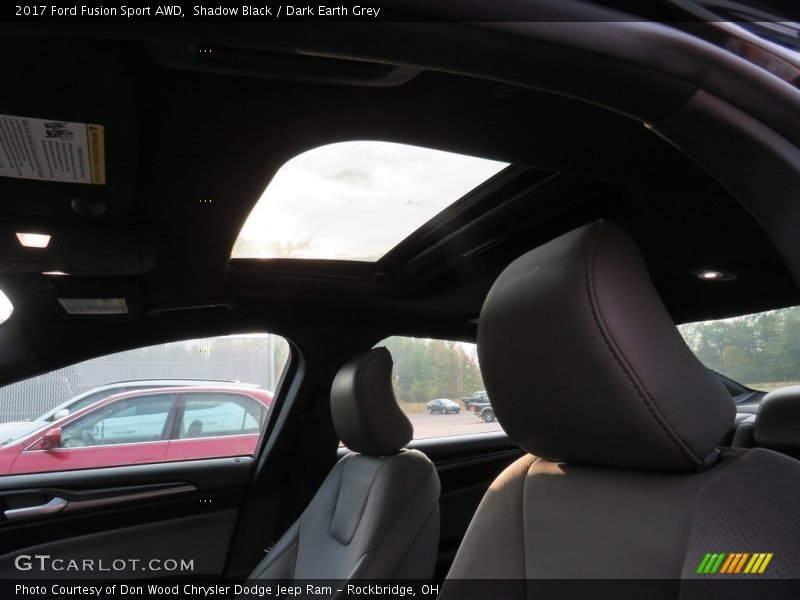 Shadow Black / Dark Earth Grey 2017 Ford Fusion Sport AWD