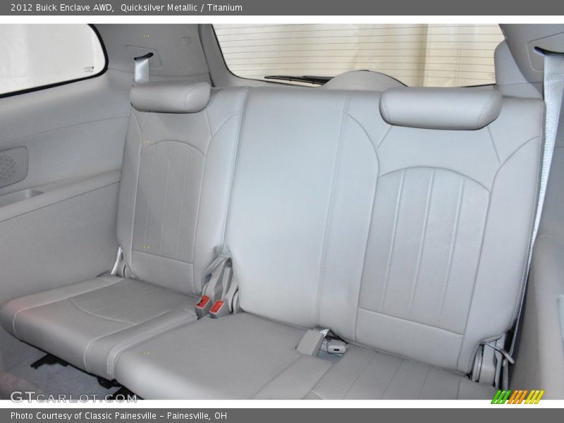 Quicksilver Metallic / Titanium 2012 Buick Enclave AWD