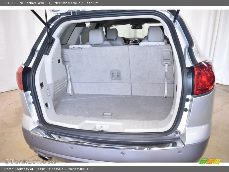 Quicksilver Metallic / Titanium 2012 Buick Enclave AWD