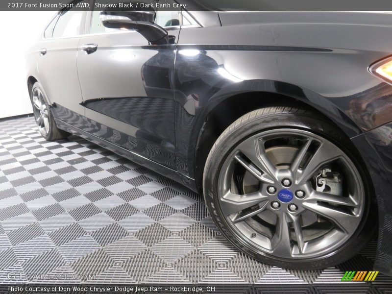 Shadow Black / Dark Earth Grey 2017 Ford Fusion Sport AWD